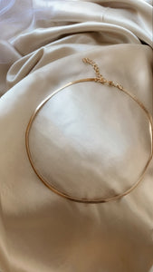 Trendy Gold Choker Necklace