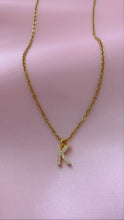 Load image into Gallery viewer, What’s My Name? Custom Initial Necklace

