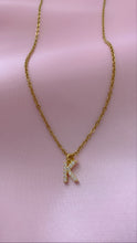 Load image into Gallery viewer, What’s My Name? Custom Initial Necklace