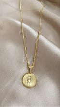 Load image into Gallery viewer, Custom Initial Coin Necklace