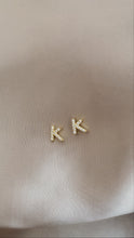 Load image into Gallery viewer, What’s My Name? Custom Initial Stud Earrings