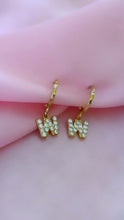 Load image into Gallery viewer, What’s My Name? Custom Initial Huggies Earrings