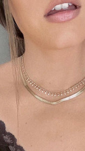Came Through Drippin Choker Necklace