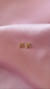What’s My Name? Custom Initial Stud Earrings