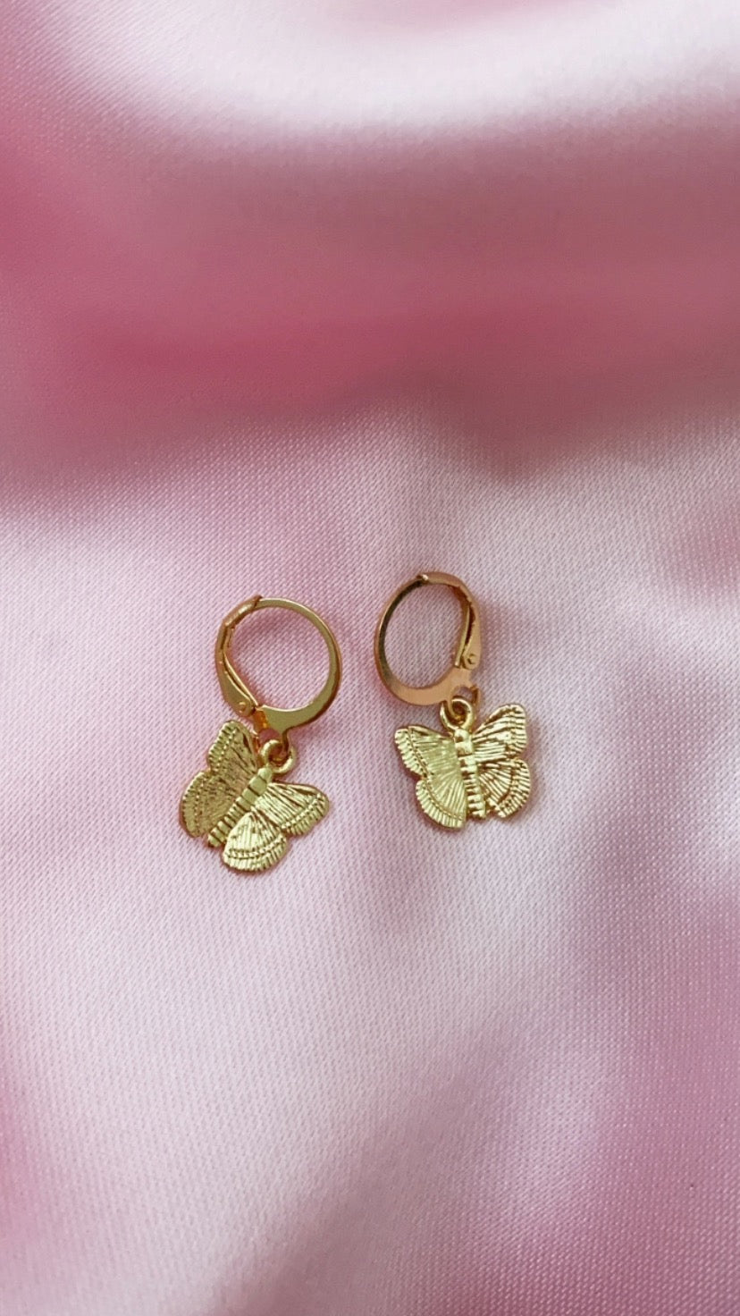 Free Spirited Butterfly Huggies